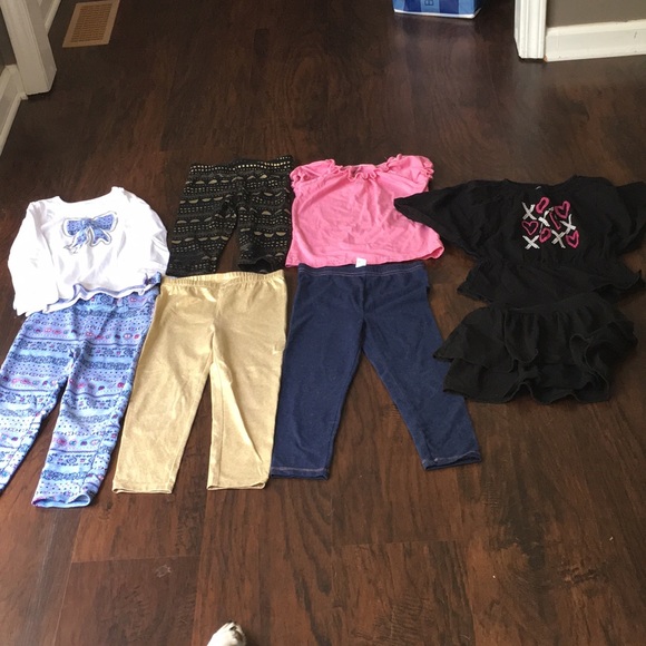 healthtex Other - 🌞2/$20 5T lot outfits pants ruffle skort tops